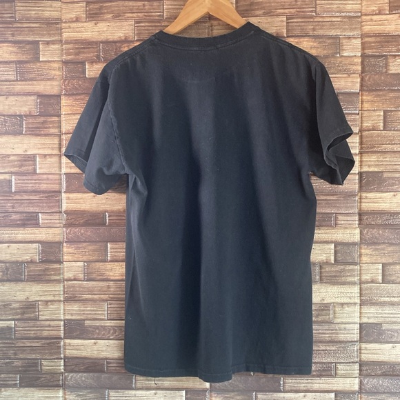 Gildan EUC Medium Black Marilyn Monroe Gangster T Shirt - Picture 2 of 7